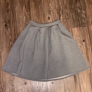 Forever 21 Classic Gray A-Line Skirt